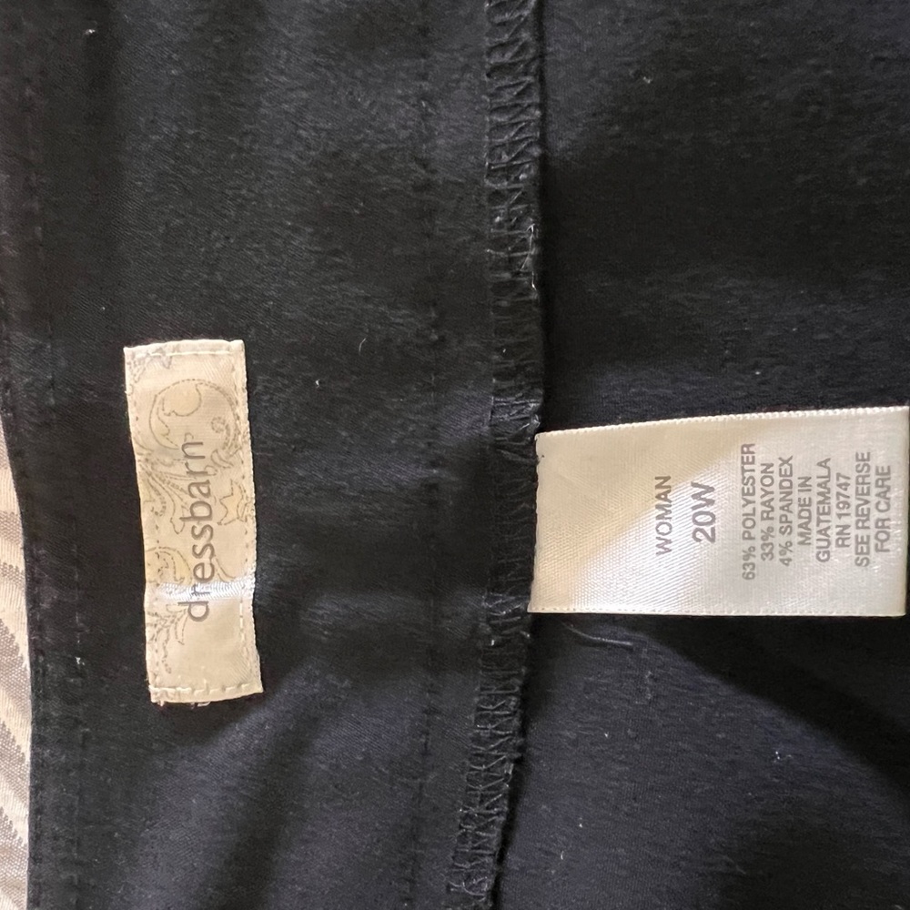 Black pants 2X - Picture 5 of 7